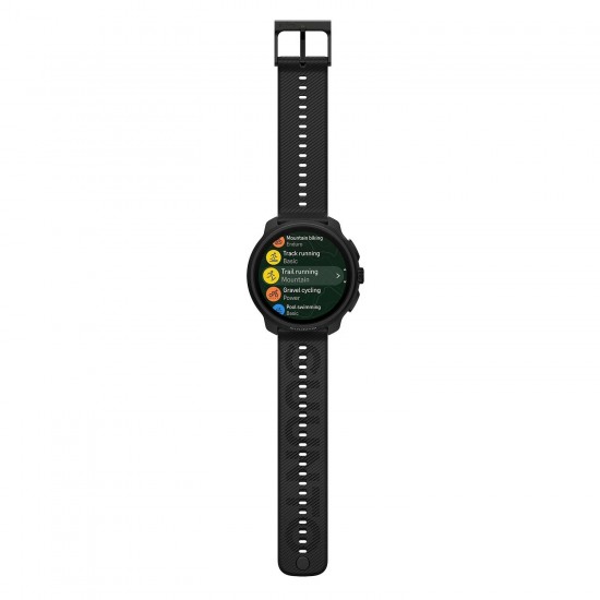 Reloj deportivo Suunto Race 2 All Black con GPS multibanda y pantalla AMOLED